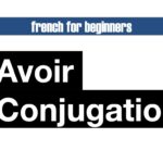 avoir conjugation