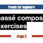 passe compose exercises