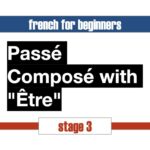 passe composé with etre