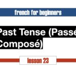 Past Tense (Passé Composé)