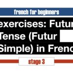 exercises french future