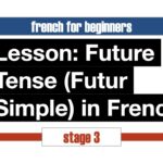 future french conjugation